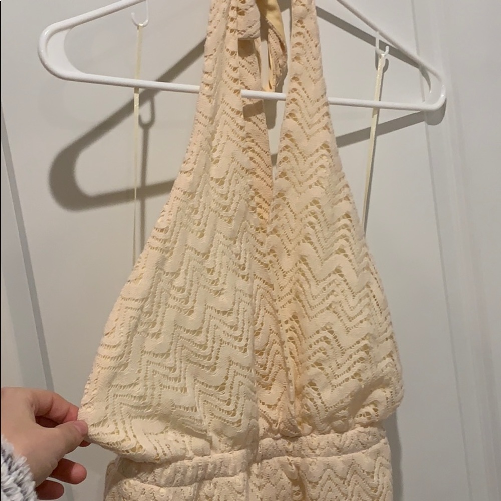 Rococo Ivory Romper NWT - Picture 4 of 7